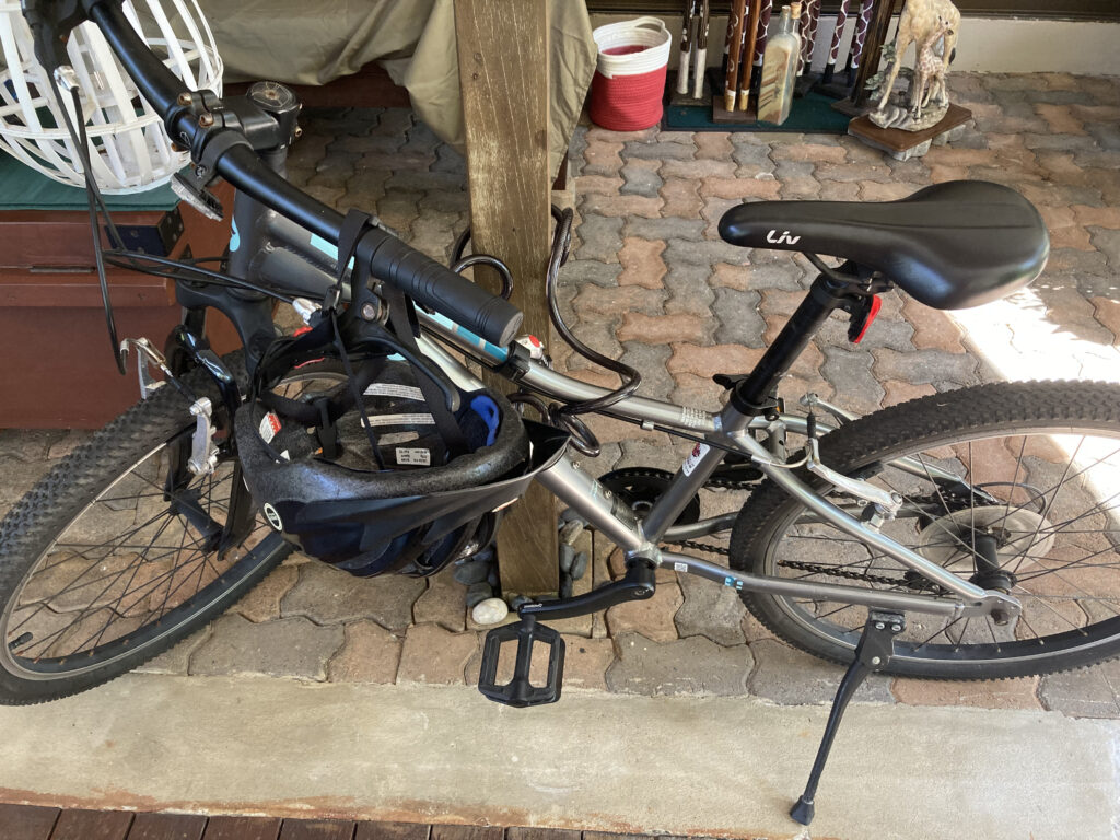 街で使用している自転車